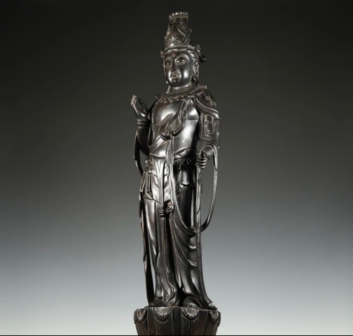 古玩雜項木雕造像真品鑒賞圖