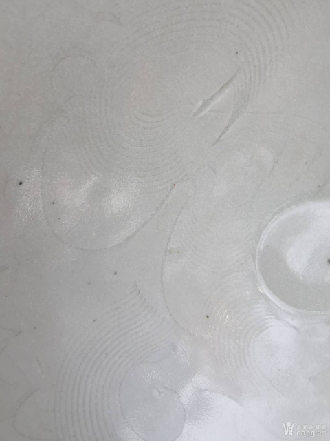 古玩陶瓷南宋青白瓷刻花大碗真品鑒賞圖