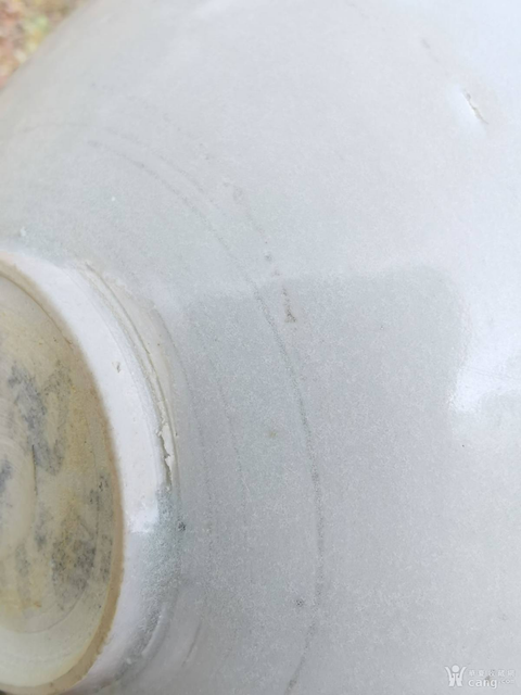 古玩陶瓷南宋青白瓷刻花大碗真品鑒賞圖