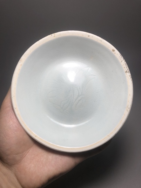 古玩陶瓷(館藏級精品全品)影青釉刻花洗拍賣,當前價格6888元