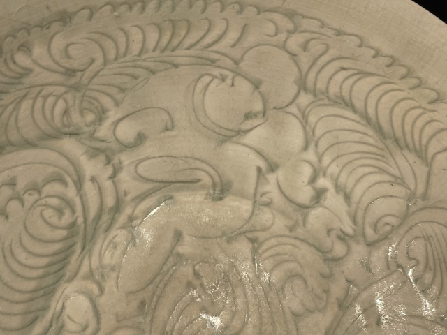 古玩陶瓷湖田窯影青釉娃娃碗真品鑒賞圖