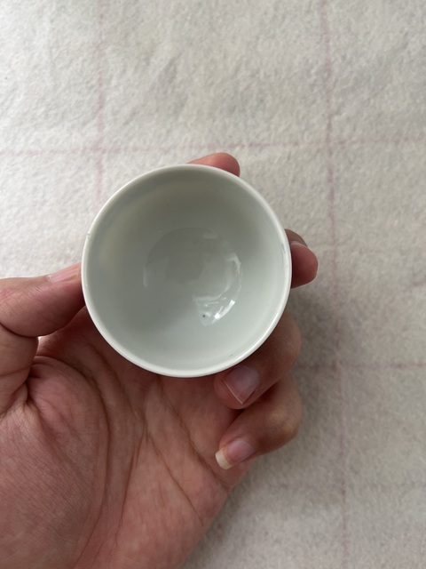 古玩陶瓷青花杯真品鑒賞圖