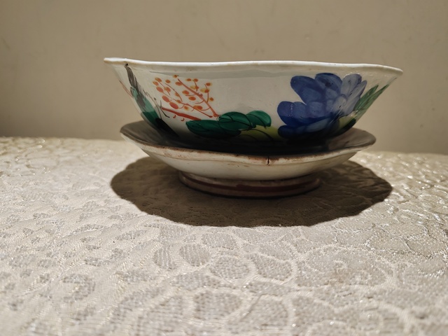 古玩陶瓷淺絳彩公雞碗拍賣，當前價格198元