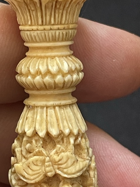 古玩雜項骨雕真品鑒賞圖