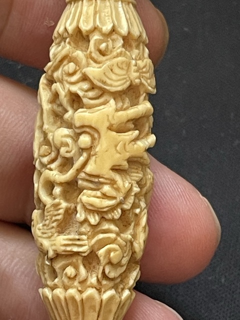 古玩雜項骨雕真品鑒賞圖