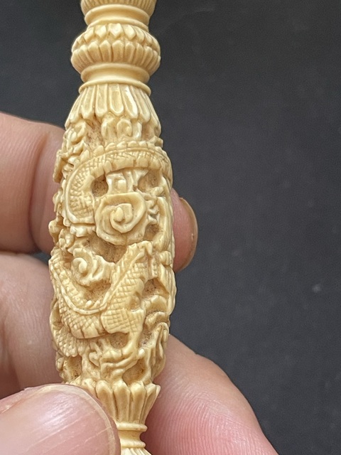 古玩雜項骨雕真品鑒賞圖