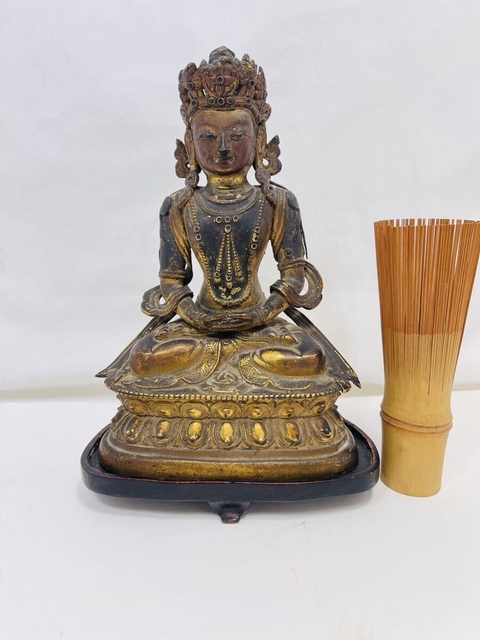 古玩銅器造像真品鑒賞圖