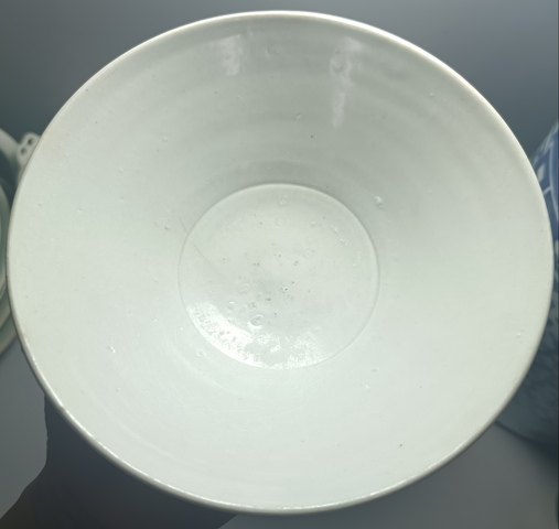 古玩陶瓷精美北宋白釉唇口大碗拍賣，當前價格1280元