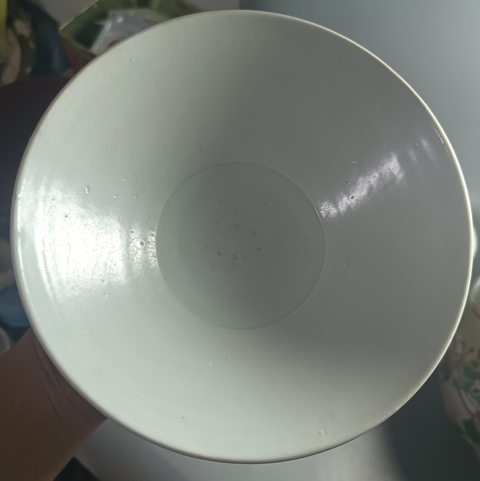 古玩陶瓷精美北宋白釉唇口大碗拍賣，當前價格1280元