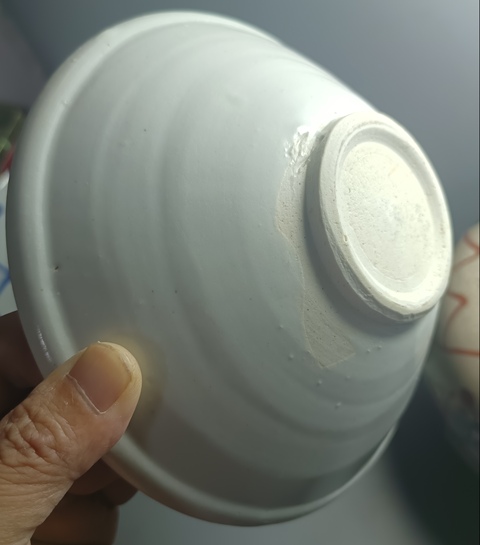 古玩陶瓷精美北宋白釉唇口大碗拍賣，當前價格1280元