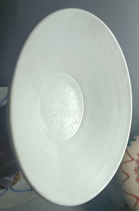 古玩陶瓷精美北宋白釉唇口大碗拍賣，當前價格1280元