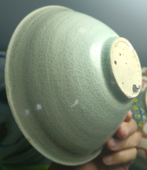 古玩陶瓷精美南宋青白釉刻花斗笠碗拍賣，當前價格1180元