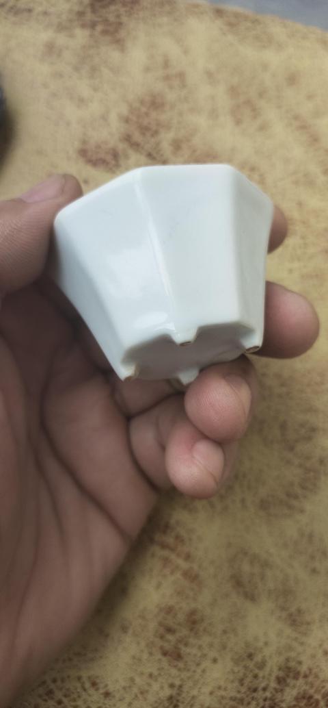 古玩陶瓷德化窯白釉杯真品鑒賞圖