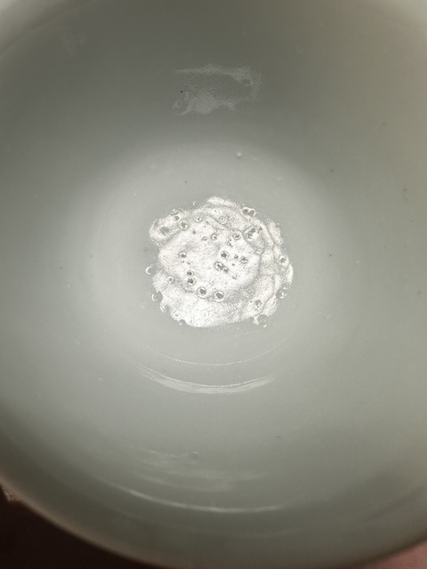 古玩陶瓷青花夔龍紋杯真品鑒賞圖