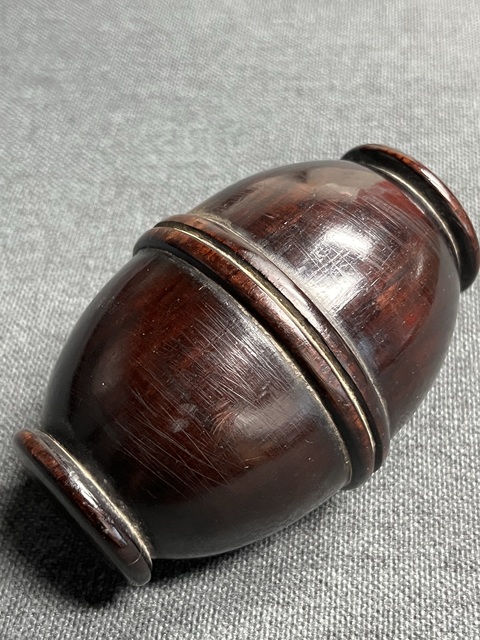 古玩雜項牙簽桶真品鑒賞圖