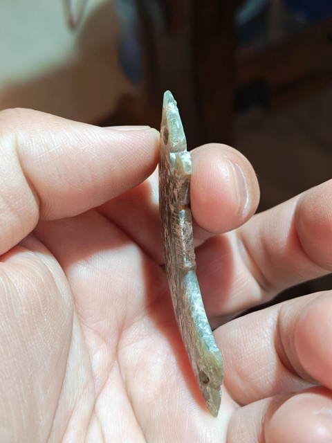 古玩玉器春秋戰國玉魚拍賣,當前價格12000元