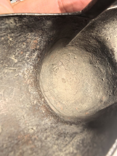 古玩銅器爵杯真品鑒賞圖