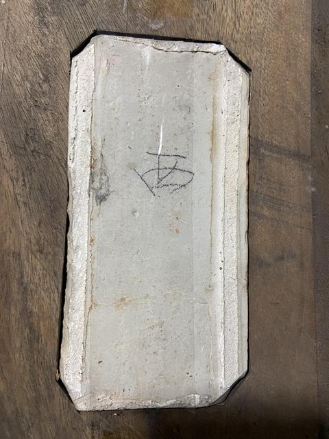古玩陶瓷民國(guó)粉彩瓷板真品鑒賞圖