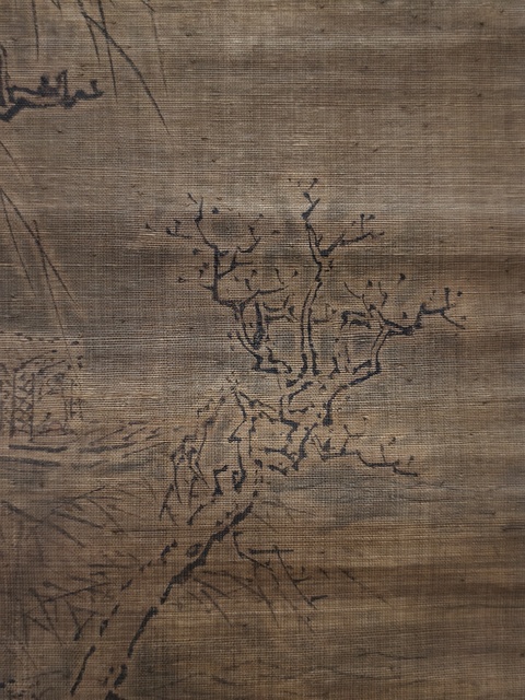 古玩字畫詹景鳳山水真品鑒賞圖