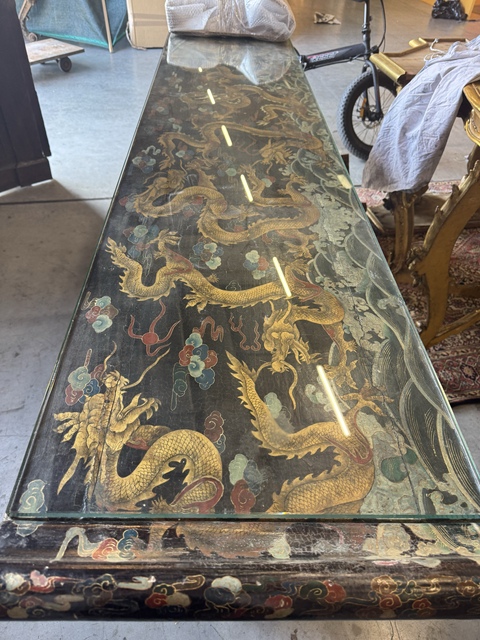 古玩雜項翹頭案真品鑒賞圖