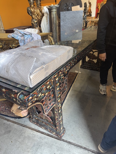 古玩雜項翹頭案真品鑒賞圖