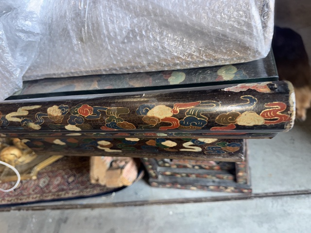 古玩雜項翹頭案真品鑒賞圖