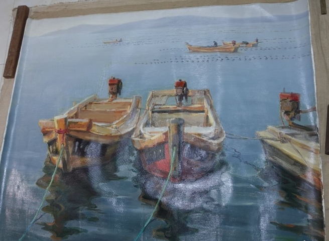 古玩字畫泊真品鑒賞圖