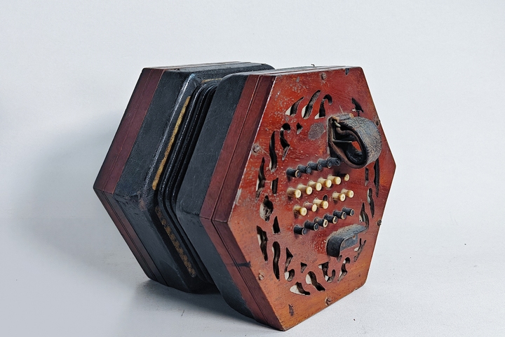 古玩雜項琴真品鑒賞圖