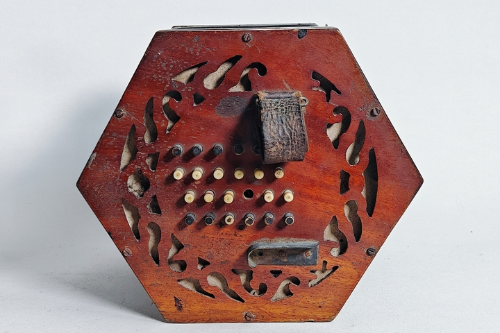 古玩雜項琴真品鑒賞圖