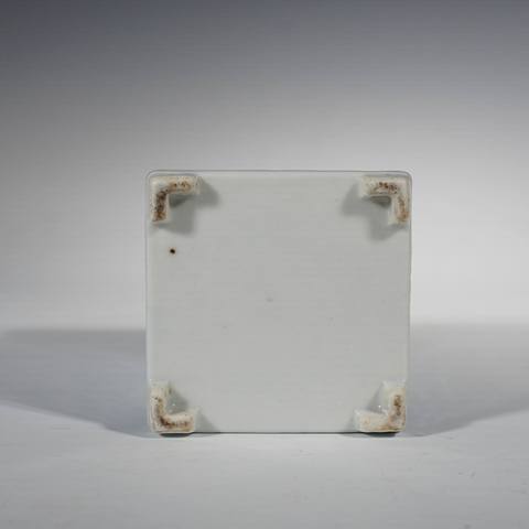 古玩陶瓷青花人物故事紋溫酒器真品鑒賞圖