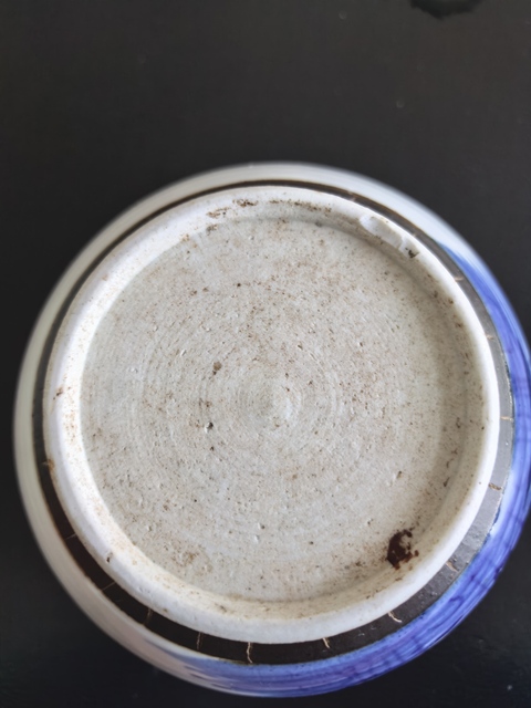 古玩陶瓷荷塘清趣圖香爐真品鑒賞圖