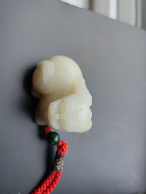 古玩玉器瑞獸真品鑒賞圖