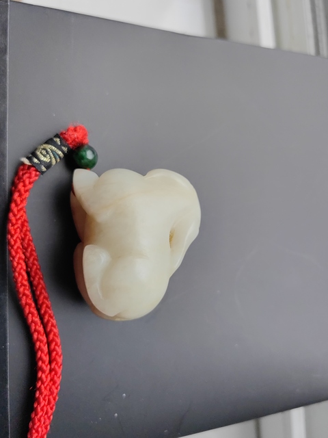 古玩玉器瑞獸真品鑒賞圖