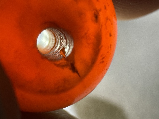 古玩玉器遼平頭瑪瑙真品鑒賞圖