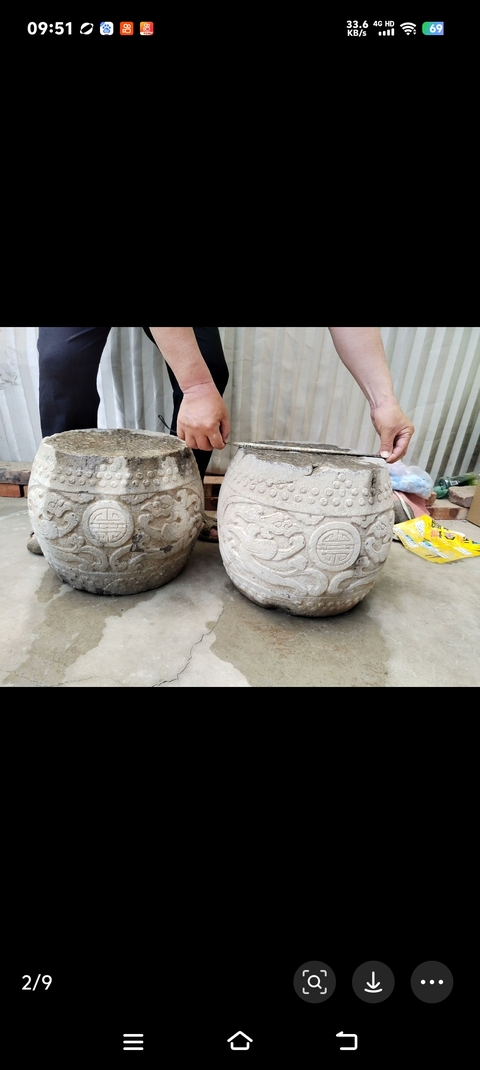 古玩雜項石墩真品鑒賞圖