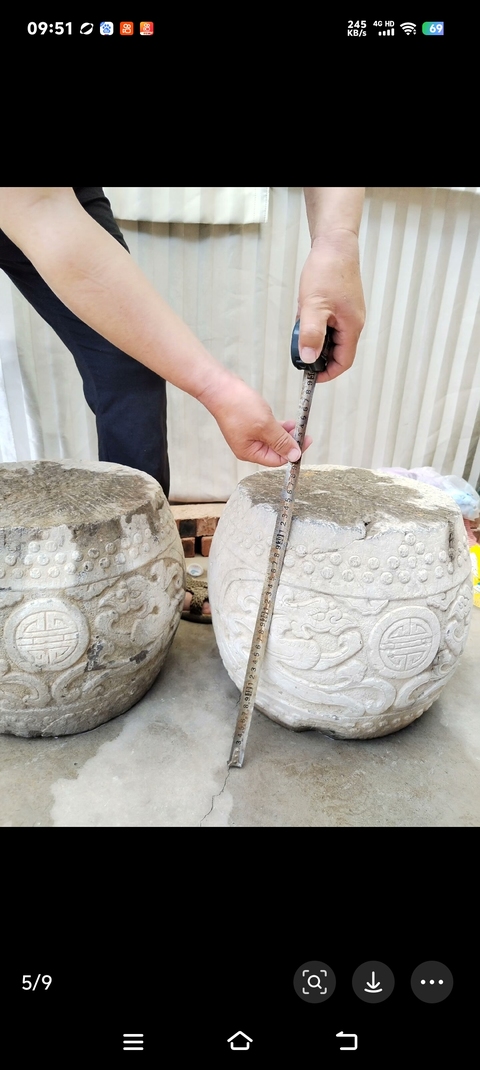 古玩雜項石墩真品鑒賞圖