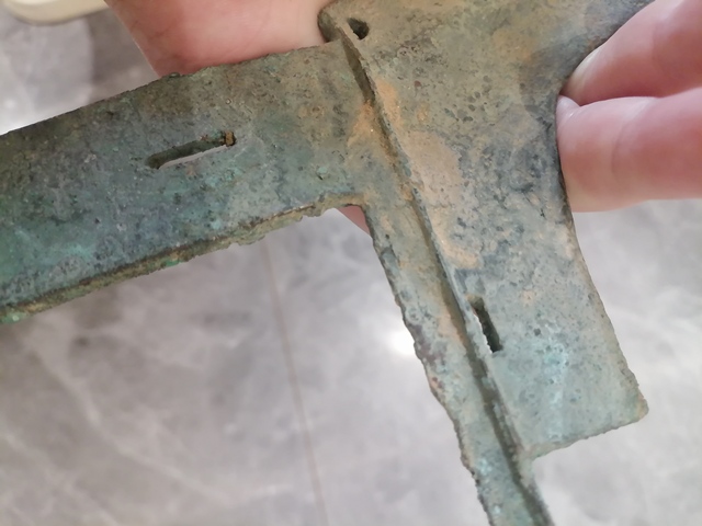 古玩銅器青銅戈真品鑒賞圖