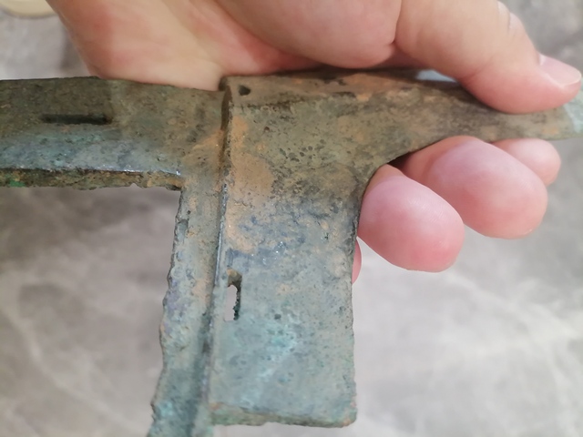 古玩銅器青銅戈真品鑒賞圖