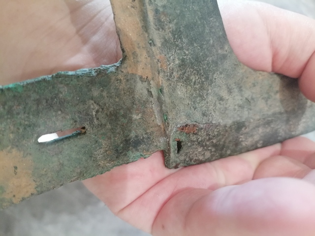 古玩銅器青銅戈真品鑒賞圖