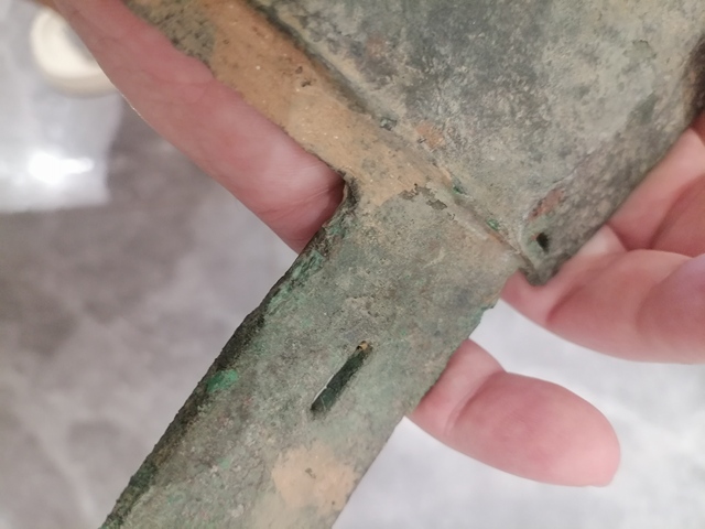 古玩銅器青銅戈真品鑒賞圖