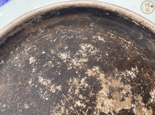 古玩陶瓷青花盤真品鑒賞圖