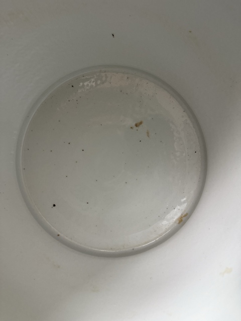 古玩陶瓷青花卷缸真品鑒賞圖