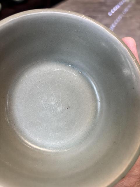 古玩陶瓷龍泉青瓷直壁洗真品鑒賞圖