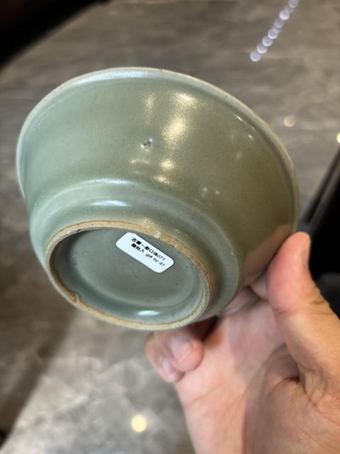古玩陶瓷龍泉青瓷直壁洗真品鑒賞圖