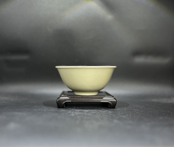 古玩陶瓷青釉茶圓真品鑒賞圖