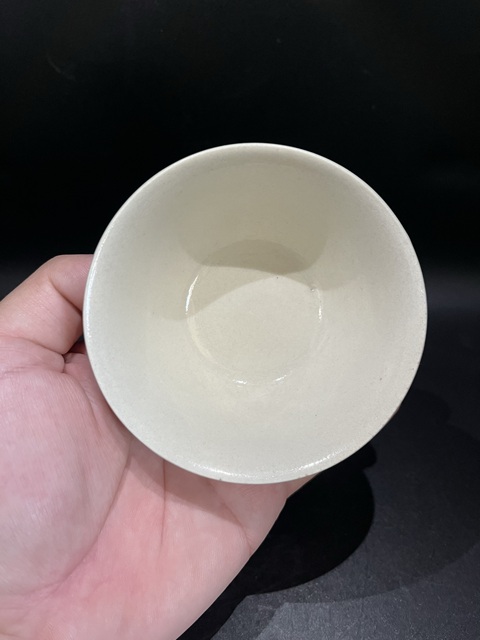古玩陶瓷青釉茶圓真品鑒賞圖