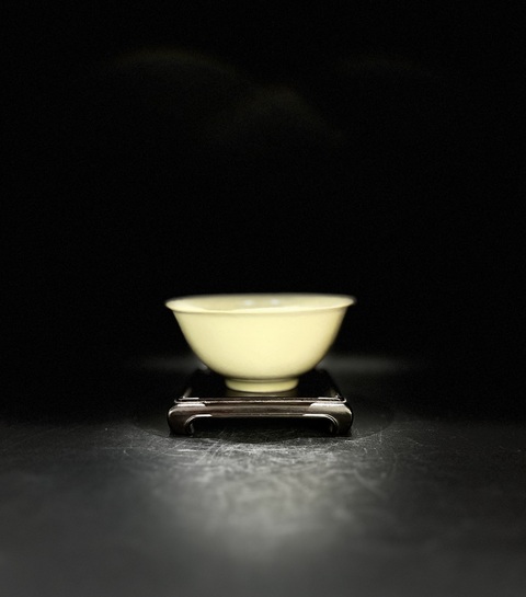 古玩陶瓷青釉茶圓真品鑒賞圖