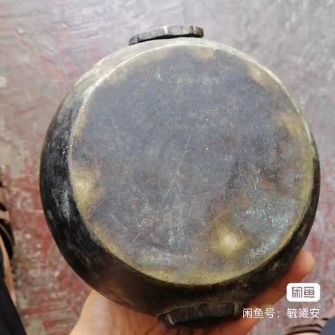 古玩銅器手爐真品鑒賞圖