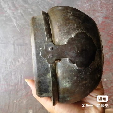 古玩銅器手爐真品鑒賞圖