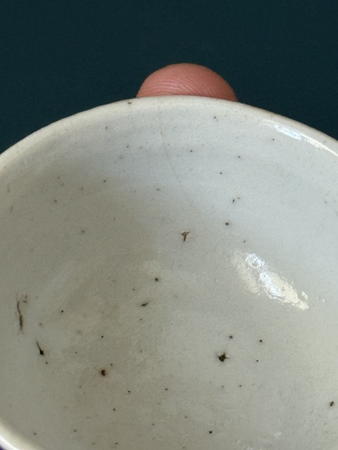 古玩陶瓷清·乾嘉花卉紋高足杯拍賣,當前價格1300元
